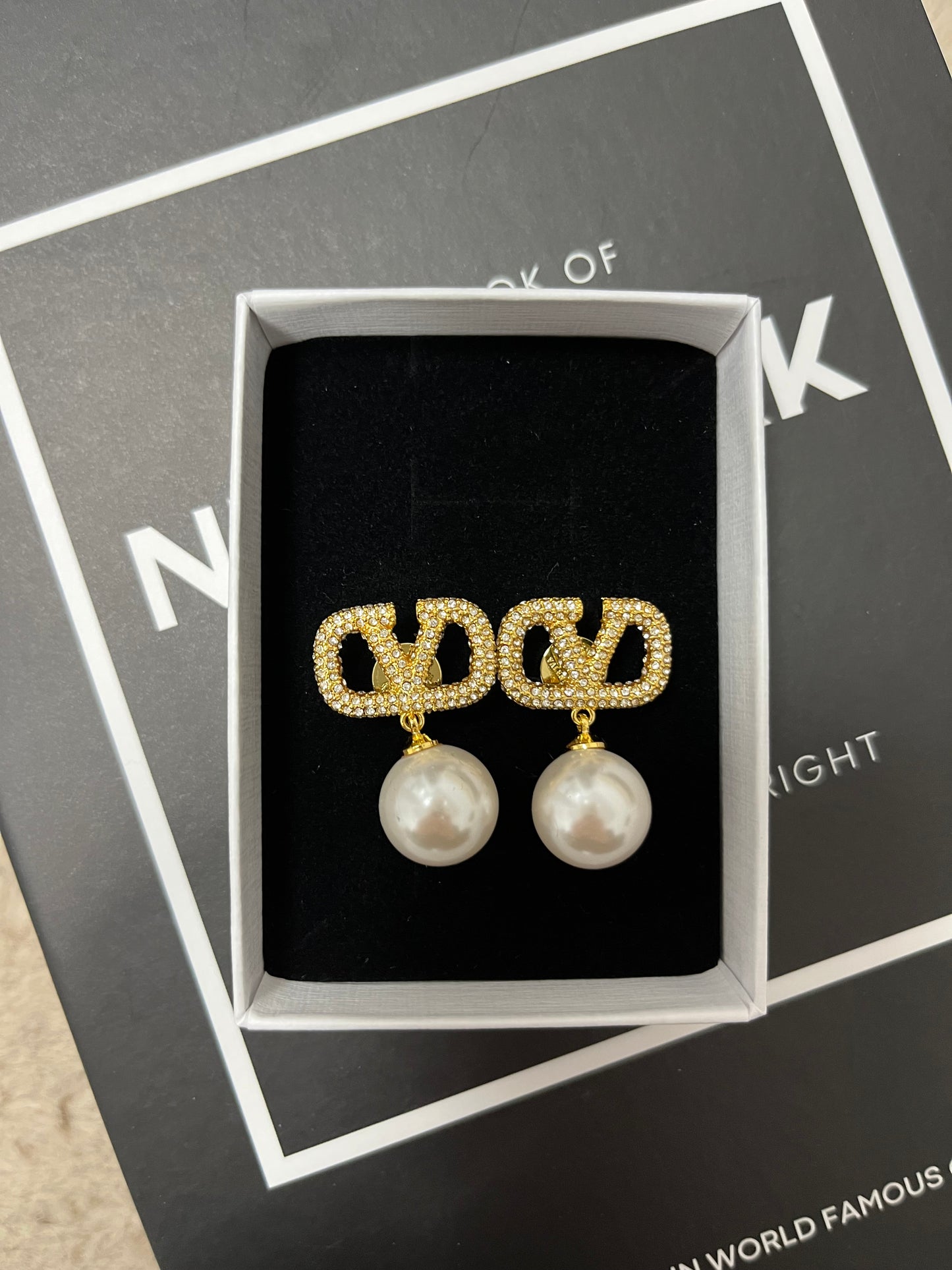 Valentina pearl earrings