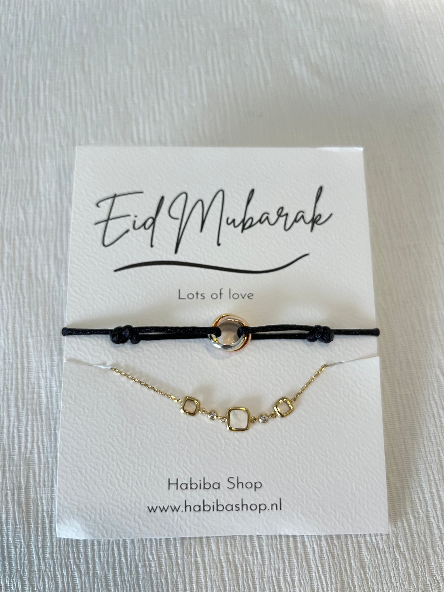 Eid kaarten (2 bracelets)