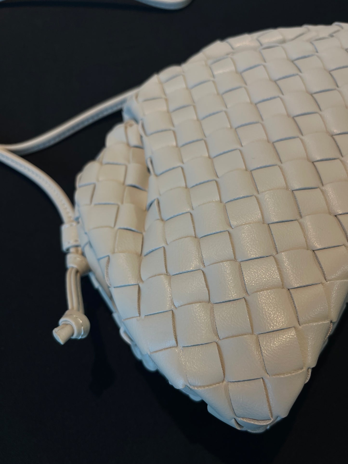 Braided bag Creme