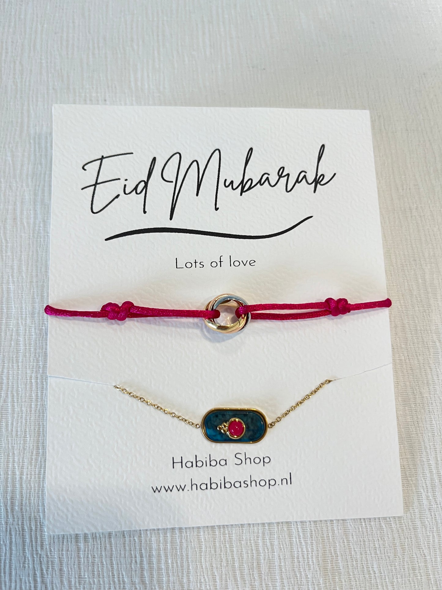 Eid kaarten (2 bracelets)