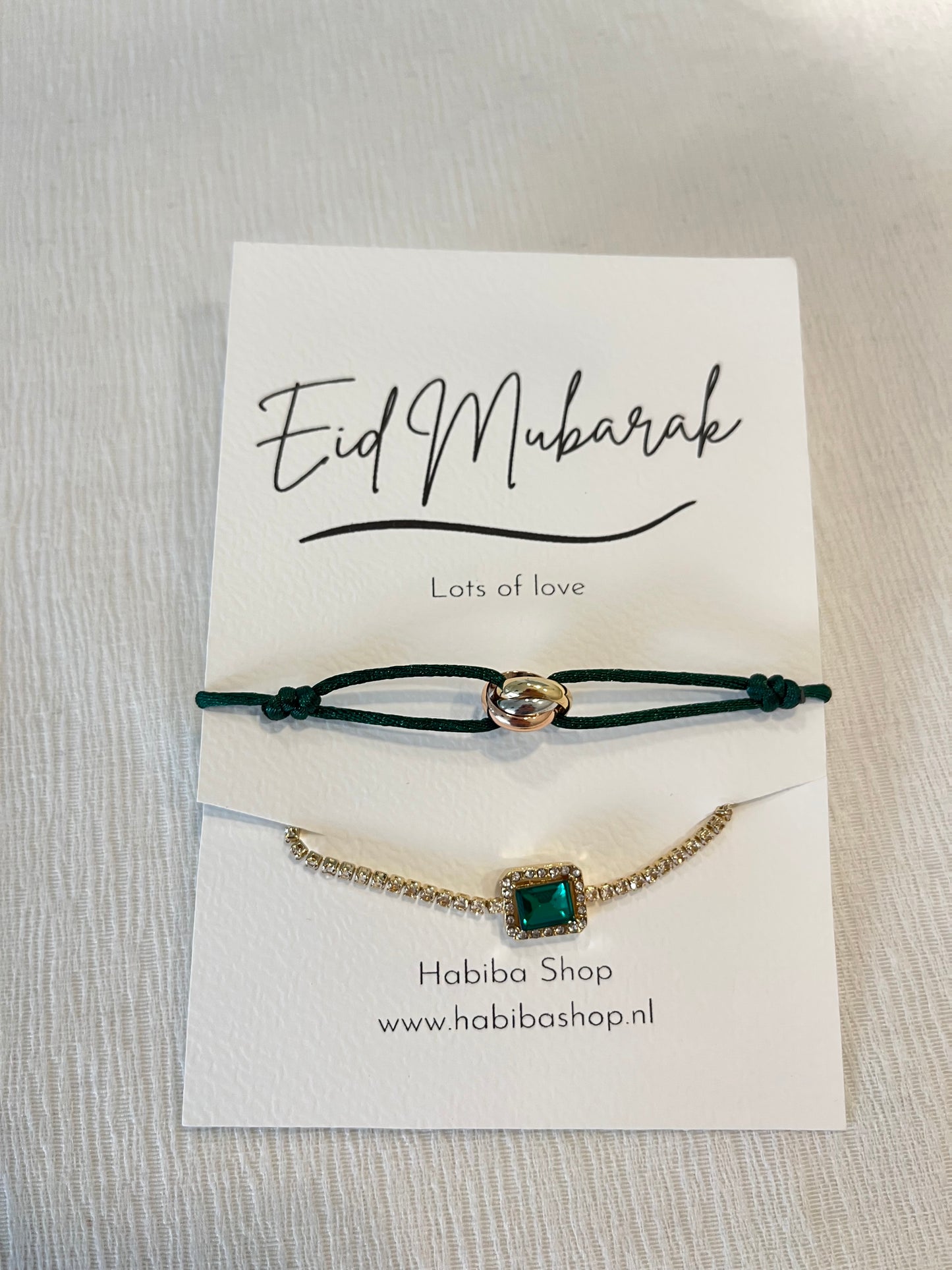Eid kaarten (2 bracelets)