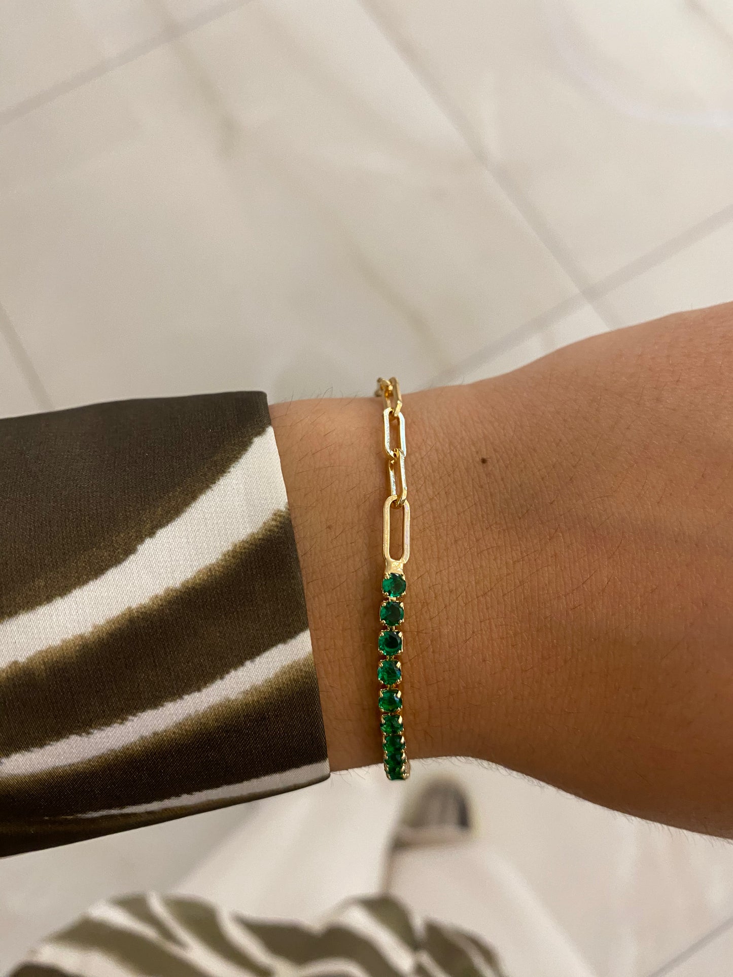 Tennis bracelet mix