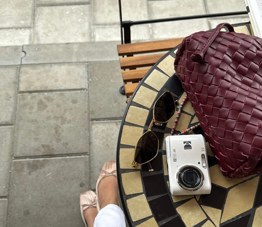 Braided bag cherry 🍒