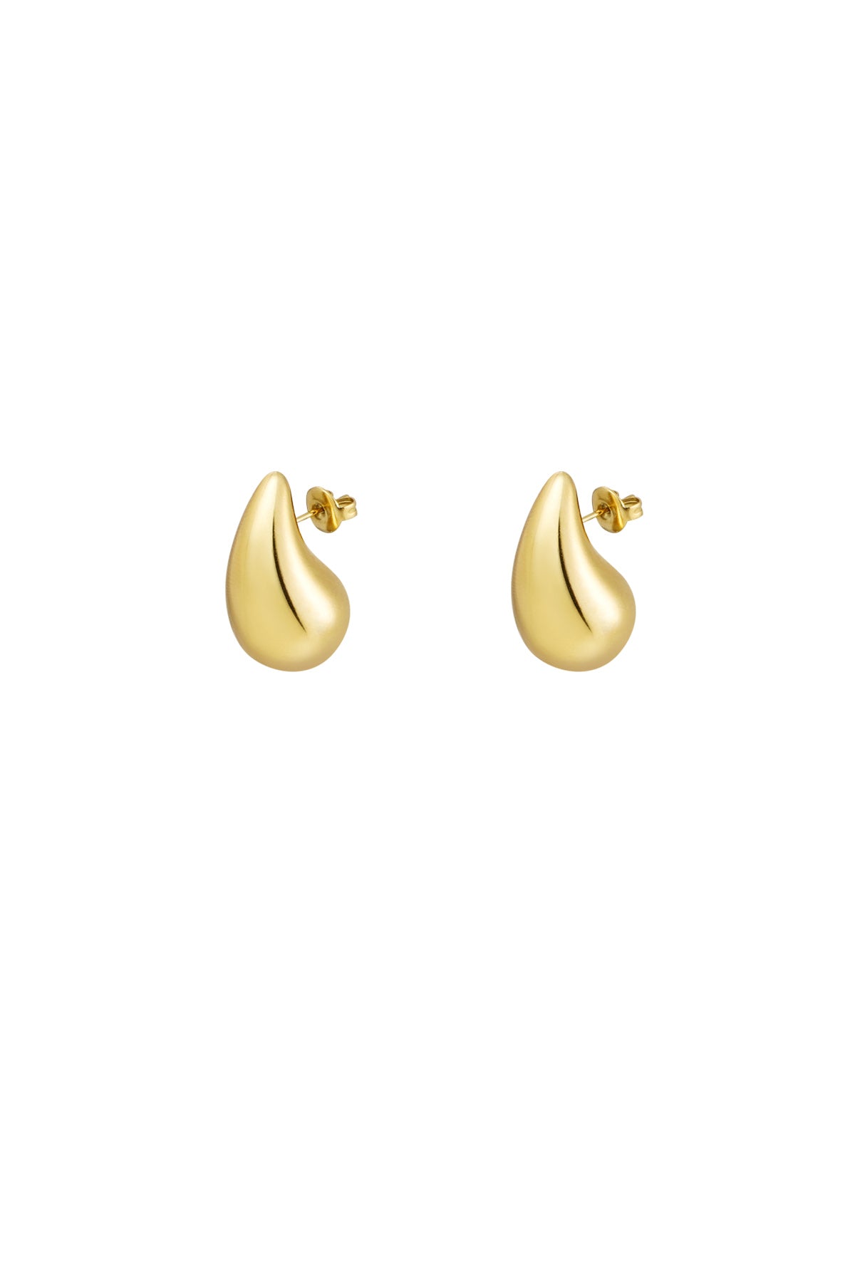 Drop earrings small gold