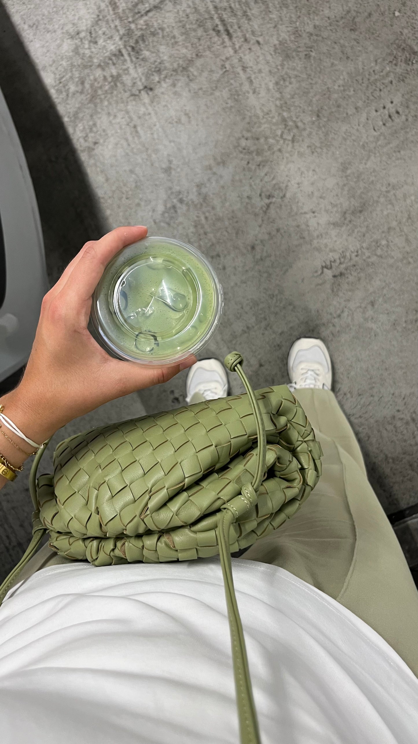 Braided bag matcha 🍵