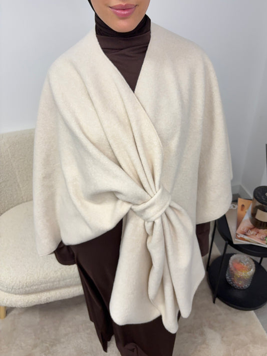 Poncho Beige