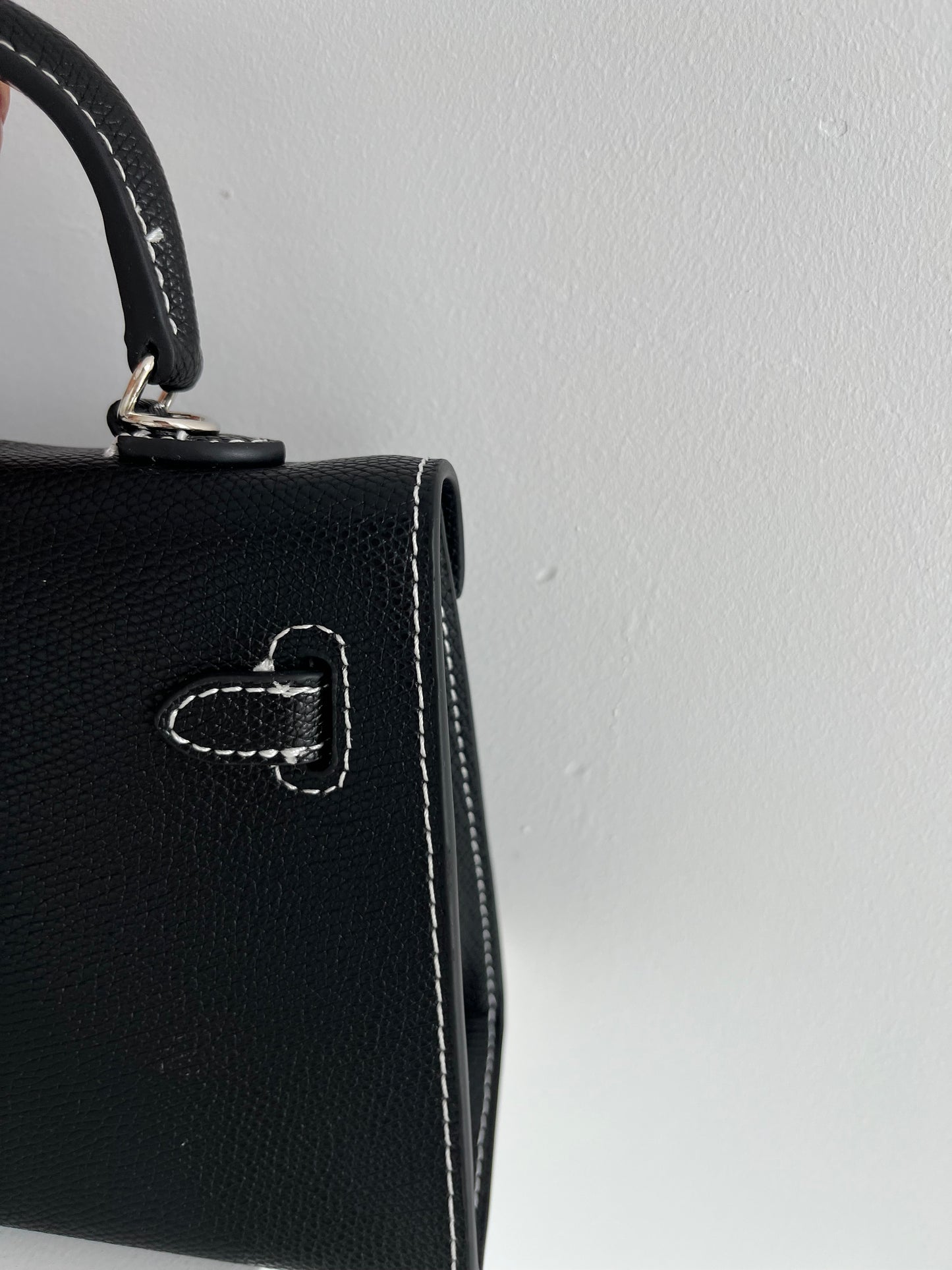 Habiba Bag black silver details