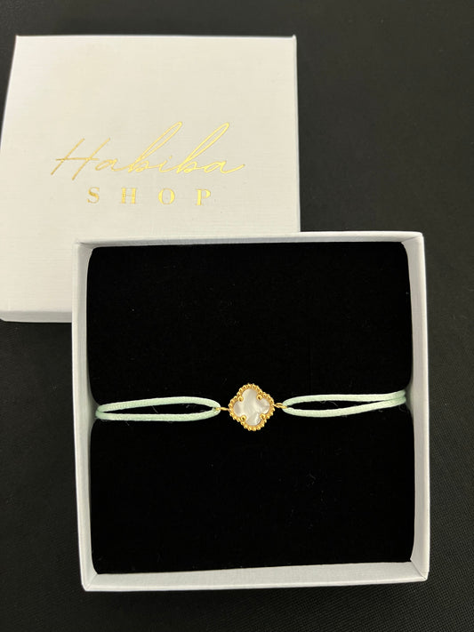 Summer bracelet mint groen