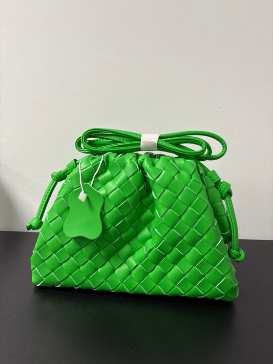 Braided bag green