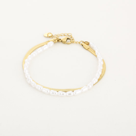 Combi pearl bracelet