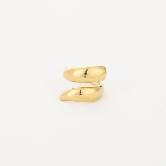 Statement ring gold