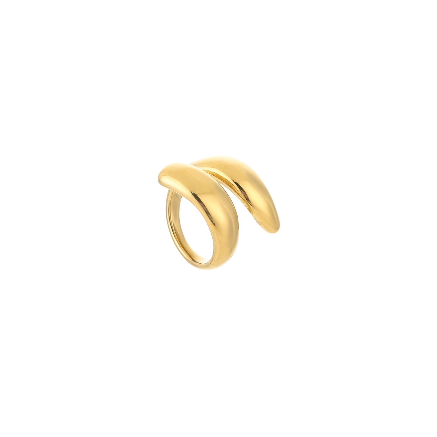 Statement ring gold