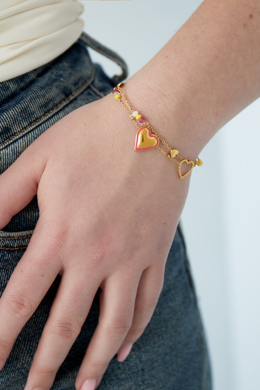 Liefdeslus armband