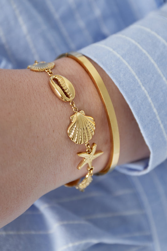schelpen bracelet