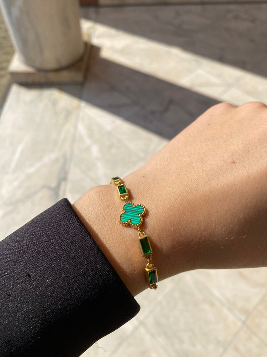 Anissa bracelet Green